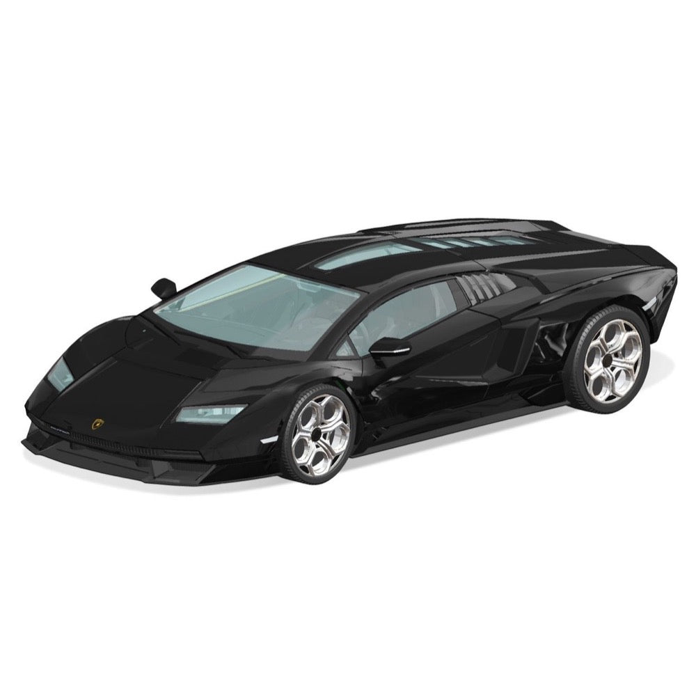 Aoshima A06542 1/32 Lamborghini Countach LPI 800-4 Black Snap Kit 4905083065426