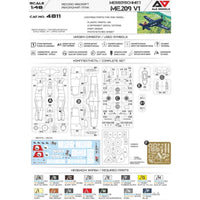 A&A Models 4811 1/48 Messerschmitt Me.209 V-1