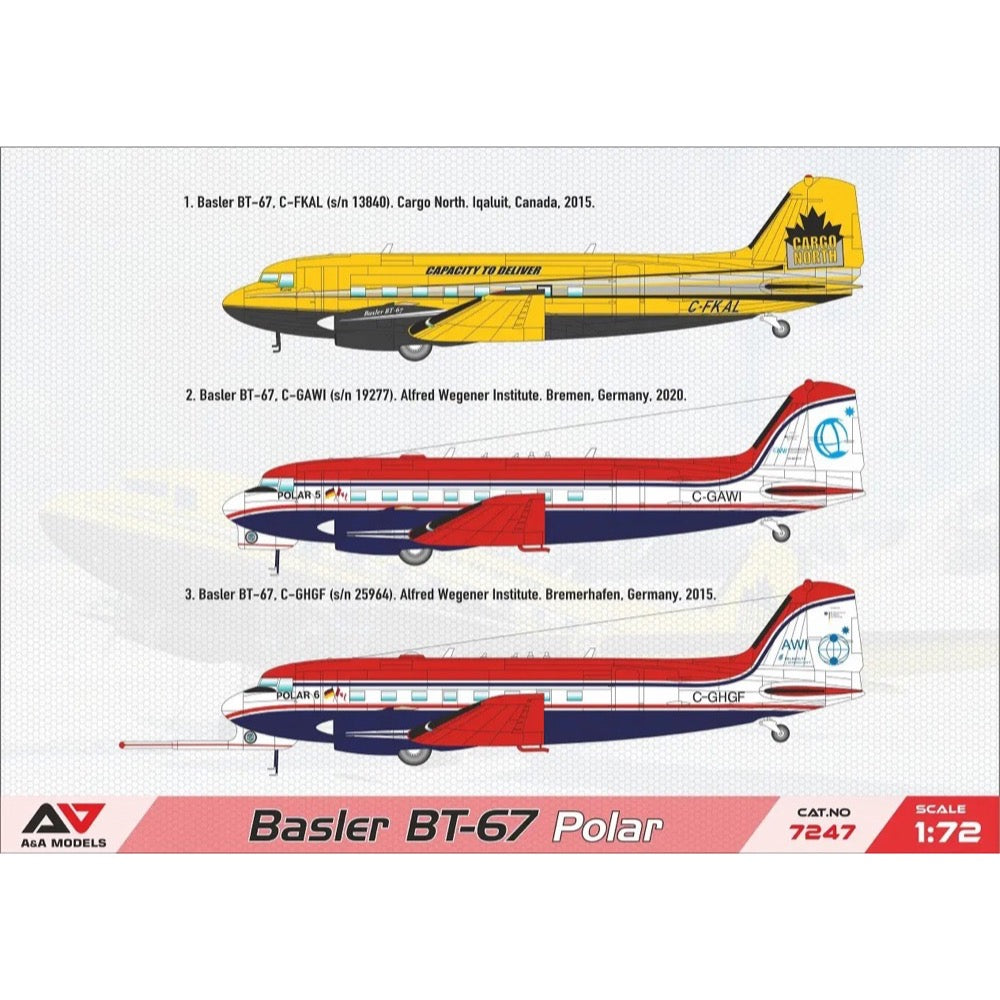 A&A Models 7247 1/72 BT-67 Polar