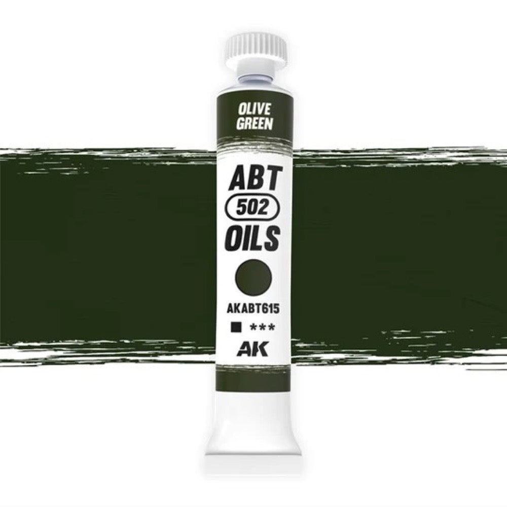 Abteilung 502 Olive Green 20ml Oil Paint