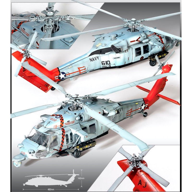 Academy 12120 1/35 MH-60S HSC-9 "Tridents" Seahawk