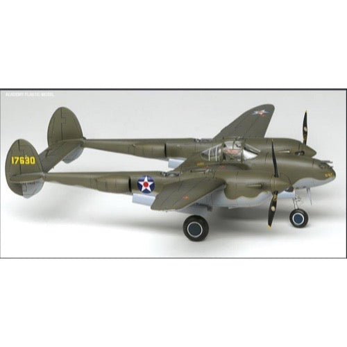 Academy 12208 1/48 P-38F Lighting Glacier Girl Lockheed 603550122088