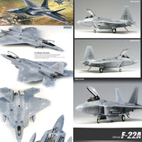 Academy 1/48 USAF F-22A Air Dominance Fighter Model Kit