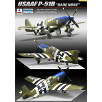 Academy 1/48 USAAF P-51B 70th Anniversary Normandy Invasion 1944 Model Kit