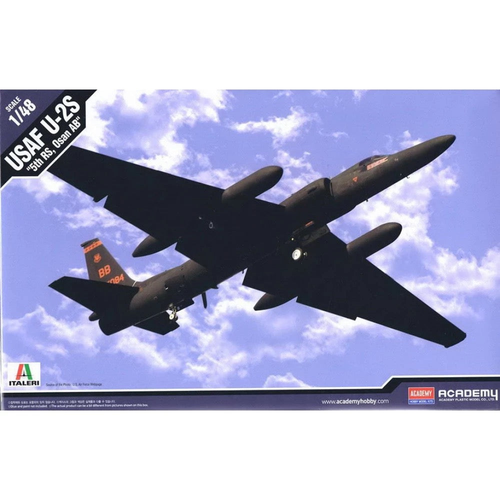 Academy 1/48 USAF U-2 5th Reconnaissance Squadron Model Kit