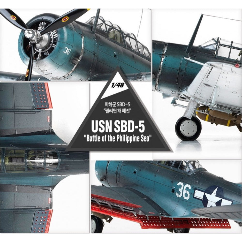 Academy 12329 1/48 USN SBD-5 "Battle of the Philippine Sea" 8809258926337