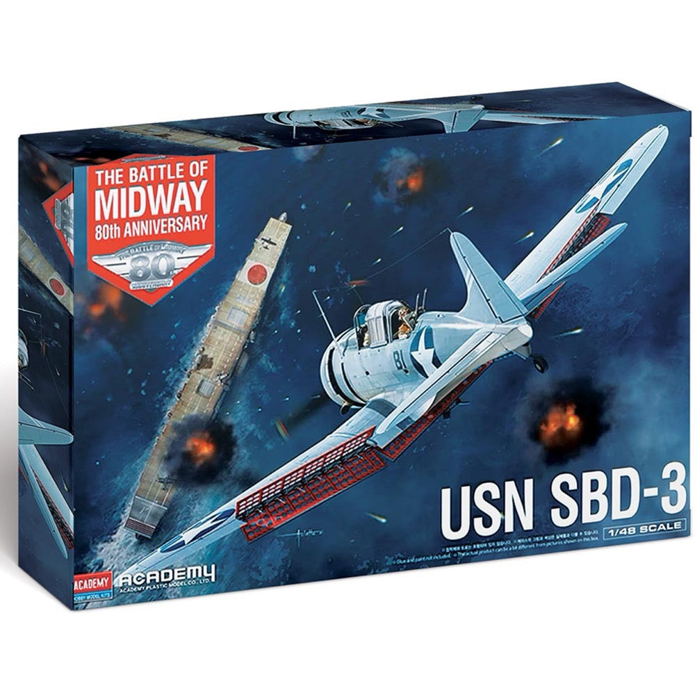 Academy 12345 1/48 USN SBD-3 "Battle of Midway"