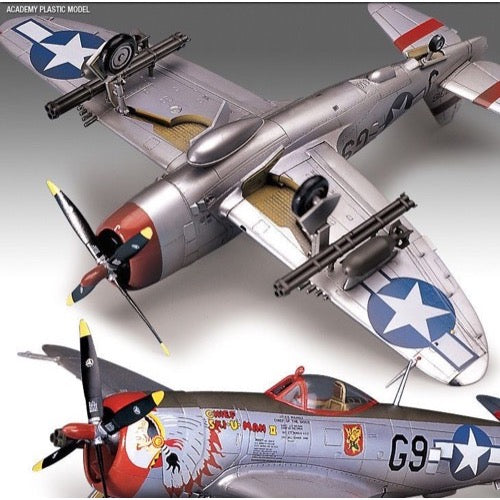 Academy 12491 1/72 P-47D "Bubble-Top" Thunderbolt