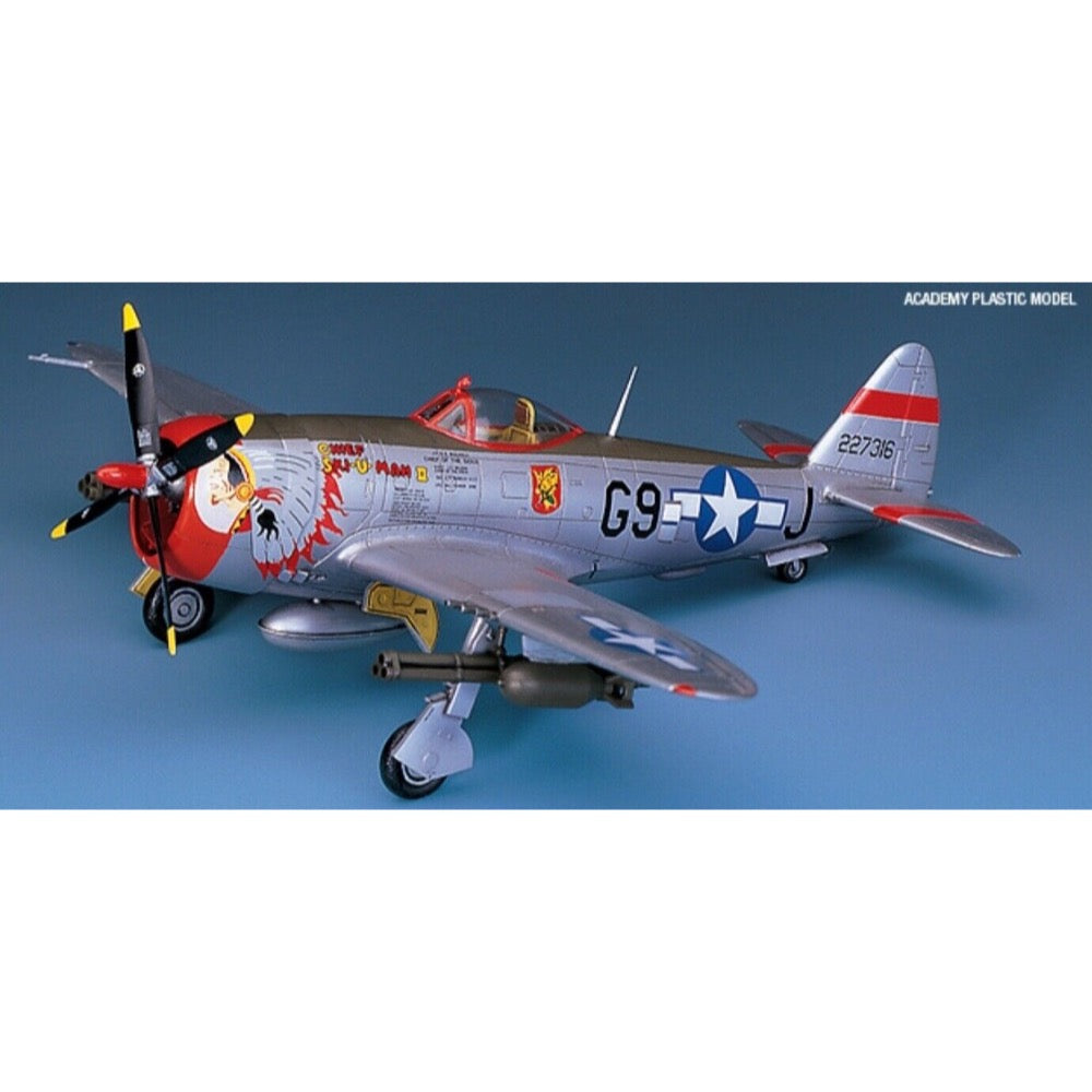 Academy 12491 1/72 P-47D "Bubble-Top" Thunderbolt