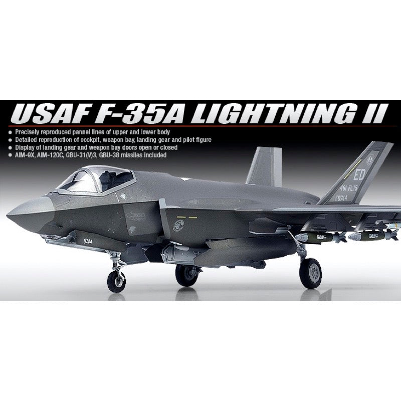 Academy 12507 1/72 F-35A Lightning II MCP  Aus Decals