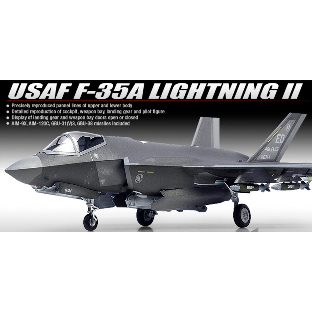 Academy 12507 1/72 F-35A Lightning II MCP  Aus Decals