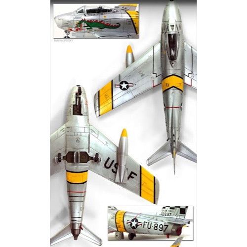 Academy 12546 1/72 F-86F "Korean War" Sabre