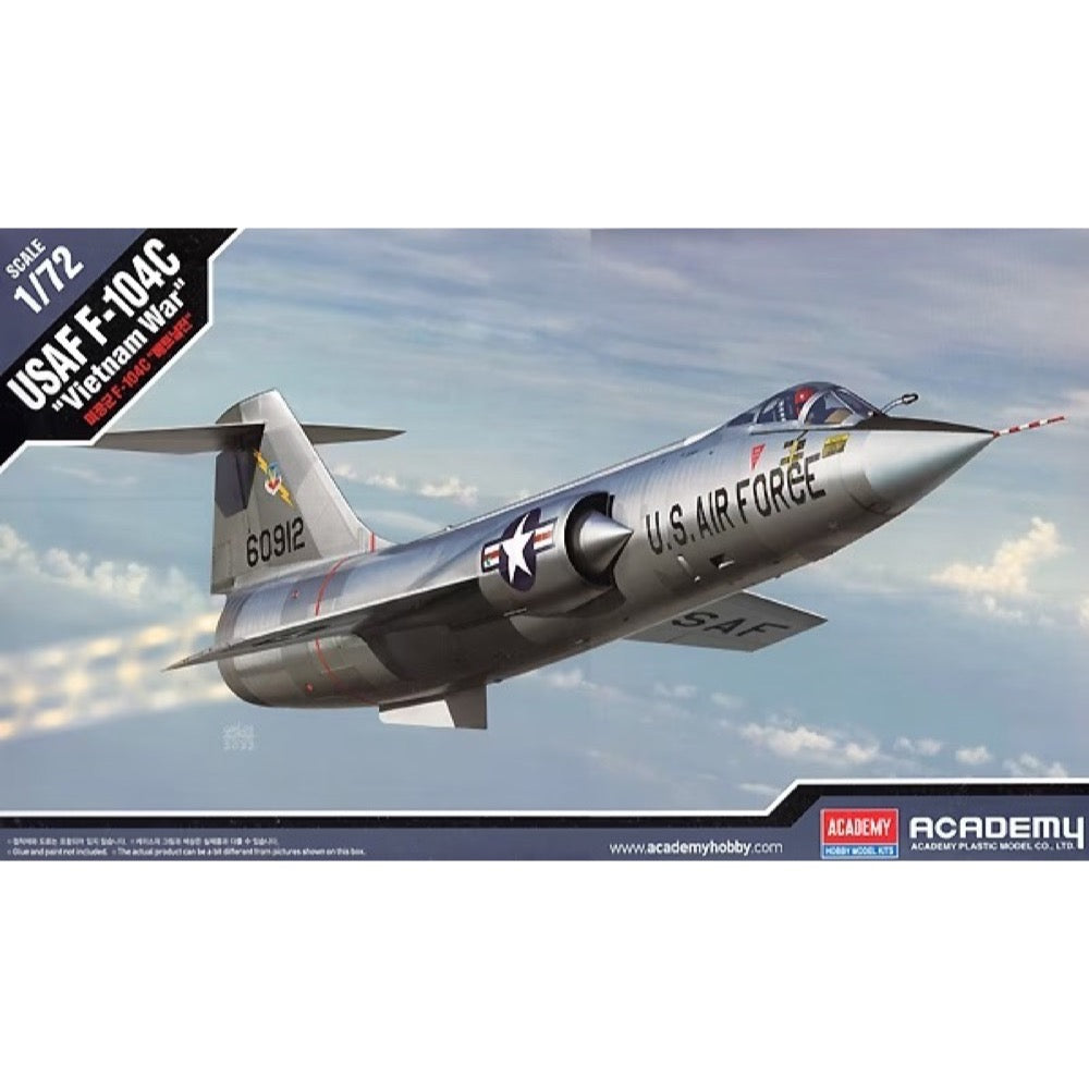 Academy 12576 1/72 Lockheed USAF F-104C Starfighter Vietnam War