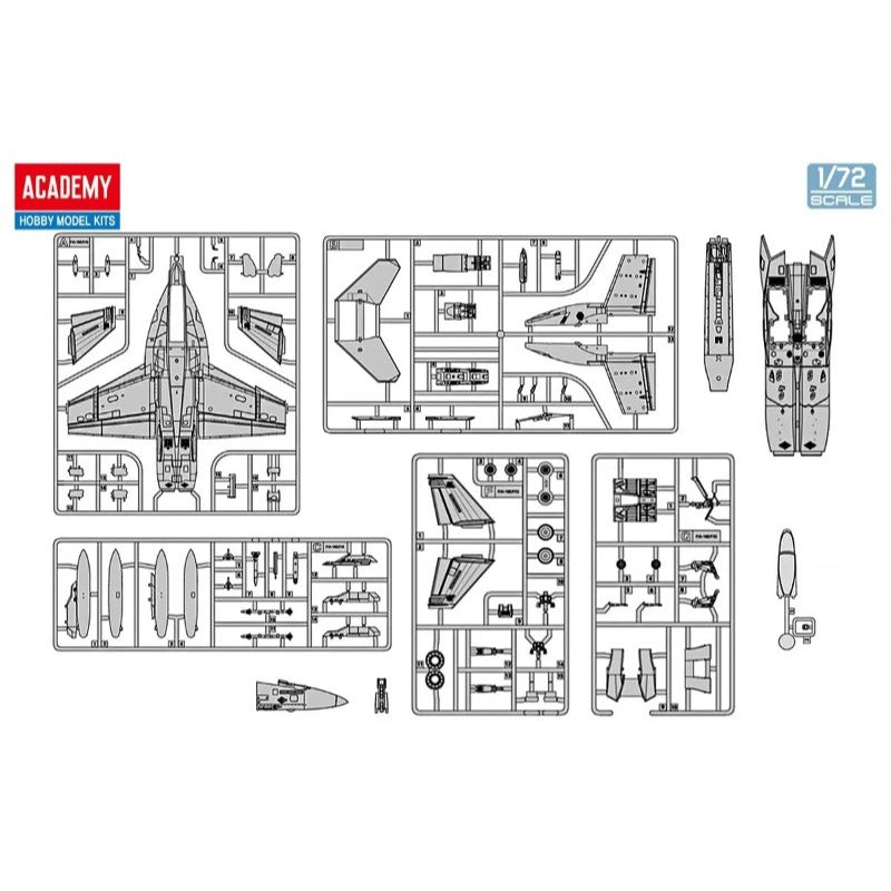 Academy 1/72 F/A-18E Super Hornet VFA-31 Tomcatters
