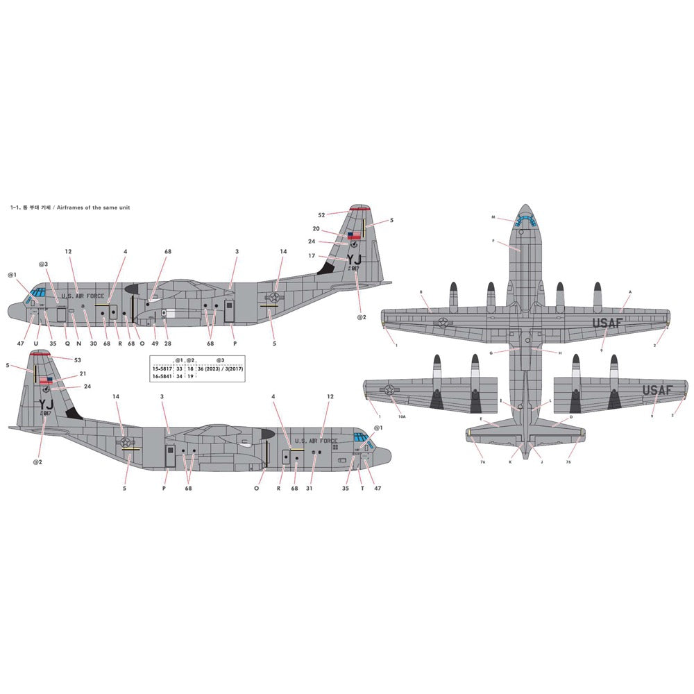 Academy 12631 1/144 Lockheed C-130J-30 Super Hercules