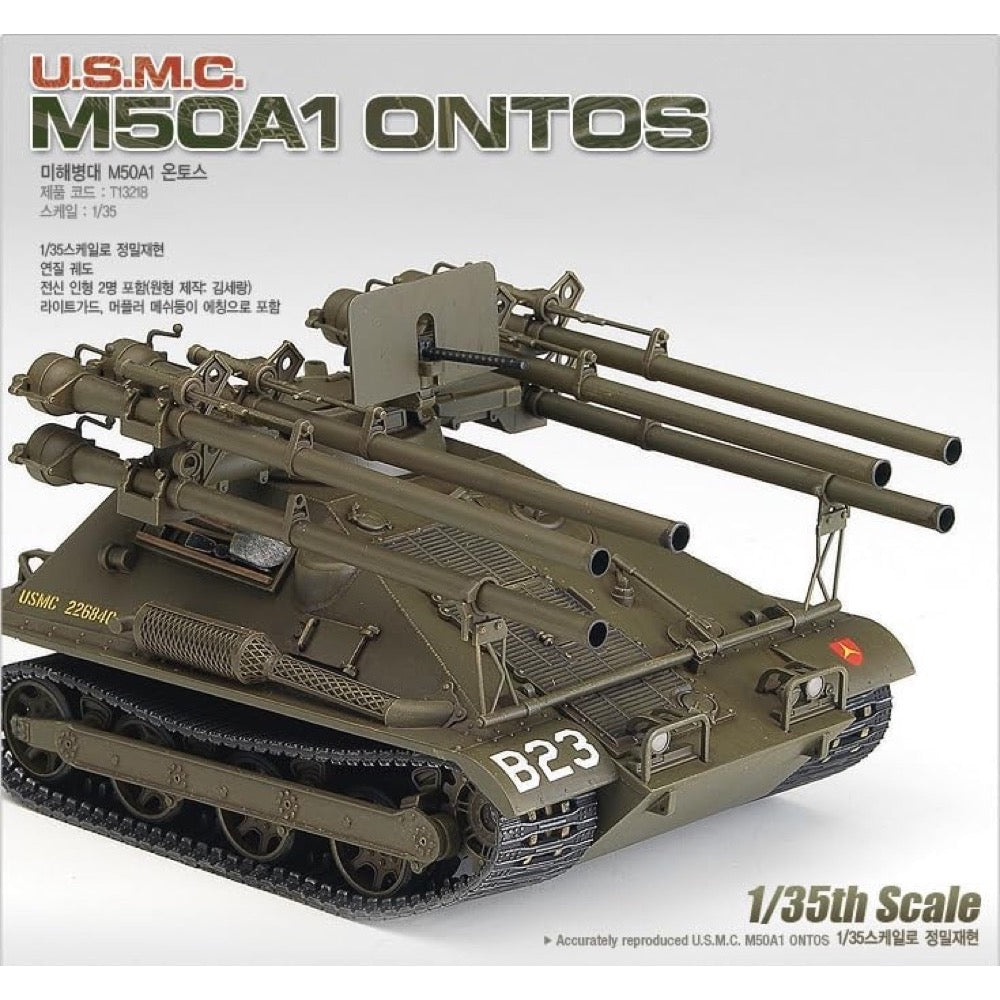 Academy 1/35 USMC M50A1 Ontos Model Kit