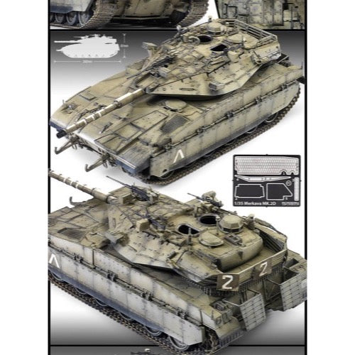 Academy 13286 1/35 Merkava Mk IID