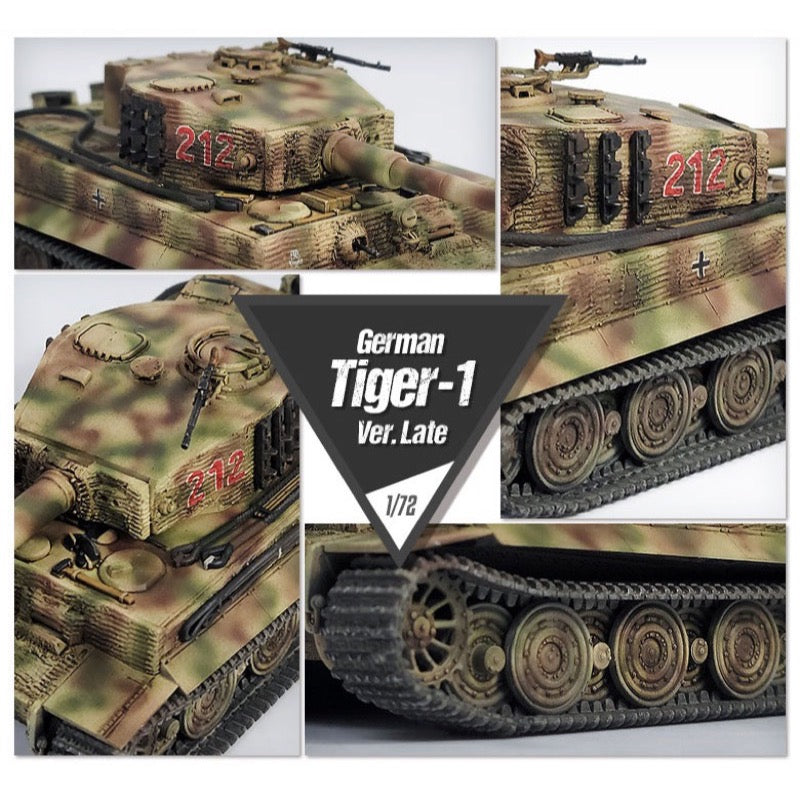 Academy 13431 1/72 1/72 German Tiger-I Ver. Late