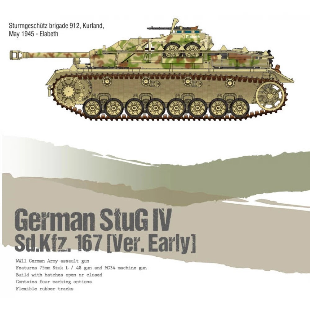 Academy 13522 1/35 German StuG IV Sd.Kfz.167 Ver.Early 8809258926382