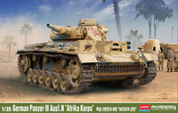 Academy 1/35 German Panzer III Ausf.N Afrika Korps Model Kit