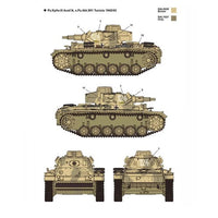 Academy 1/35 German Panzer III Ausf.N Afrika Korps Model Kit