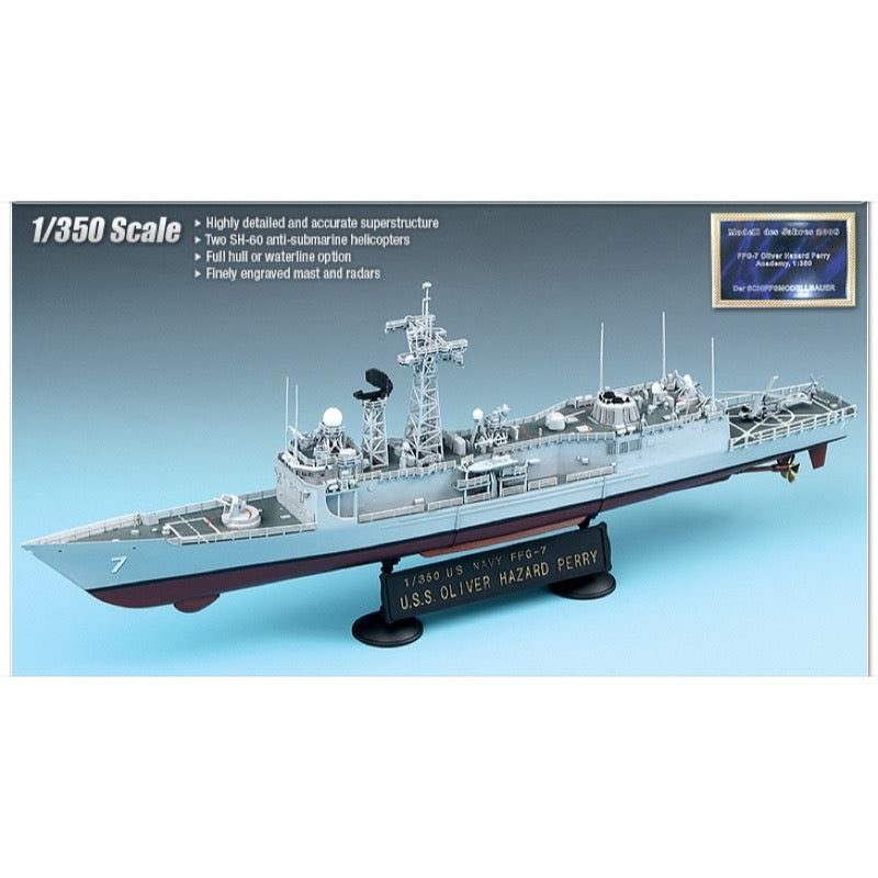 Academy 14102 1/350 USS Oliver Hazard Perry Frigate