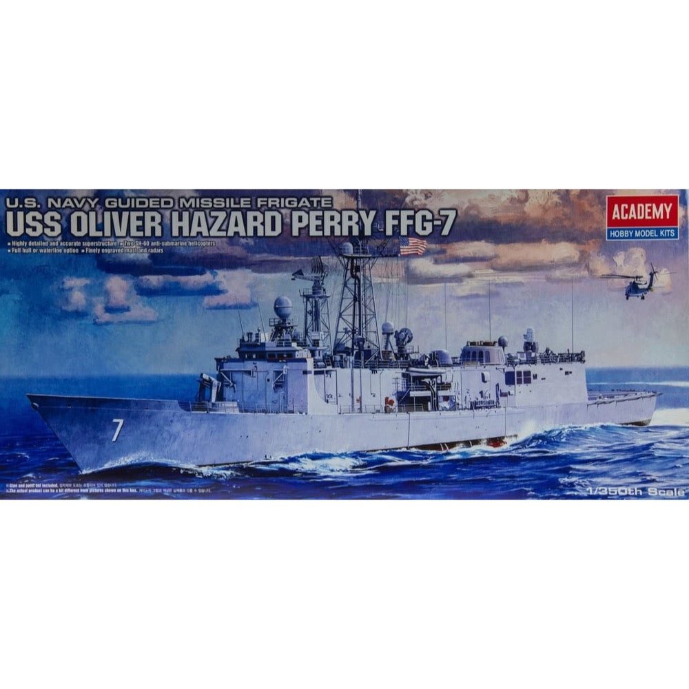 Academy 14102 1/350 USS Oliver Hazard Perry Frigate