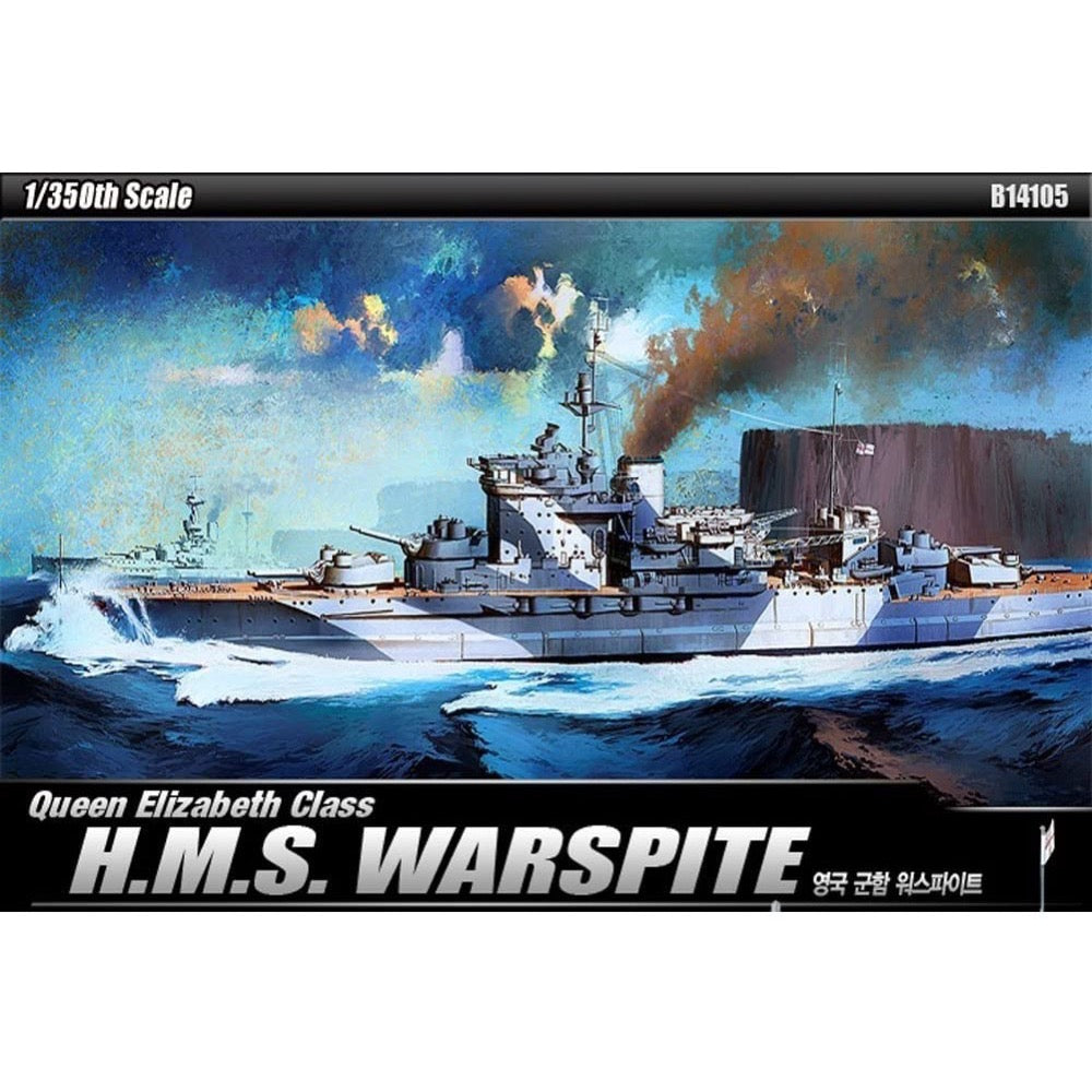 Academy 14105 1/350 H.M.S. Warspite Queen Elizabeth Class