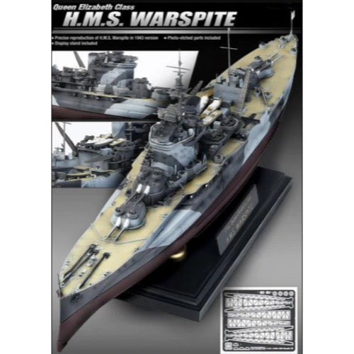 Academy 14105 1/350 H.M.S. Warspite Queen Elizabeth Class