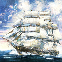 Academy 14110 1/350 Ship Cutty Sark 1406 Plastic Model Kit