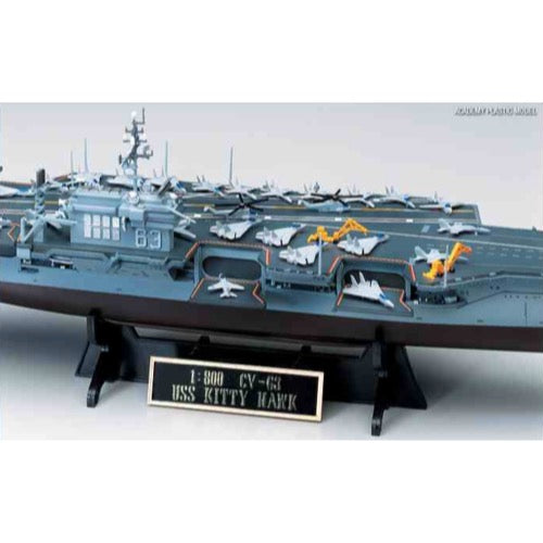 Academy 14210 1/800 Carrier USS Kitty Hawk 1444