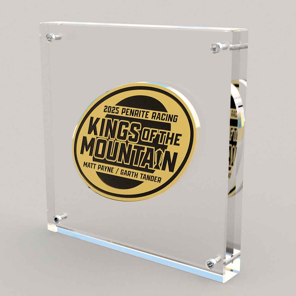 Authentic Colectables ACCM2025BW Penrite Racing Kings of The Mountain 2025 Repco Bathurst 1000 Winners Collector Medallion