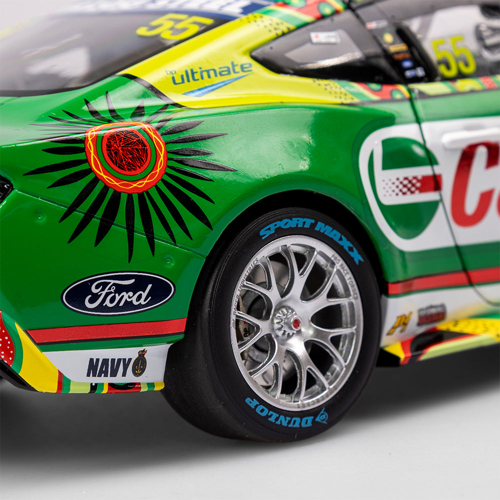 Authentic Collectables ACD18F23Q 1/18 Tickford Racing No.55 Ford Mustang GT - 2023 Betr Darwin Triple Crown Indigenous Round Thomas Randle