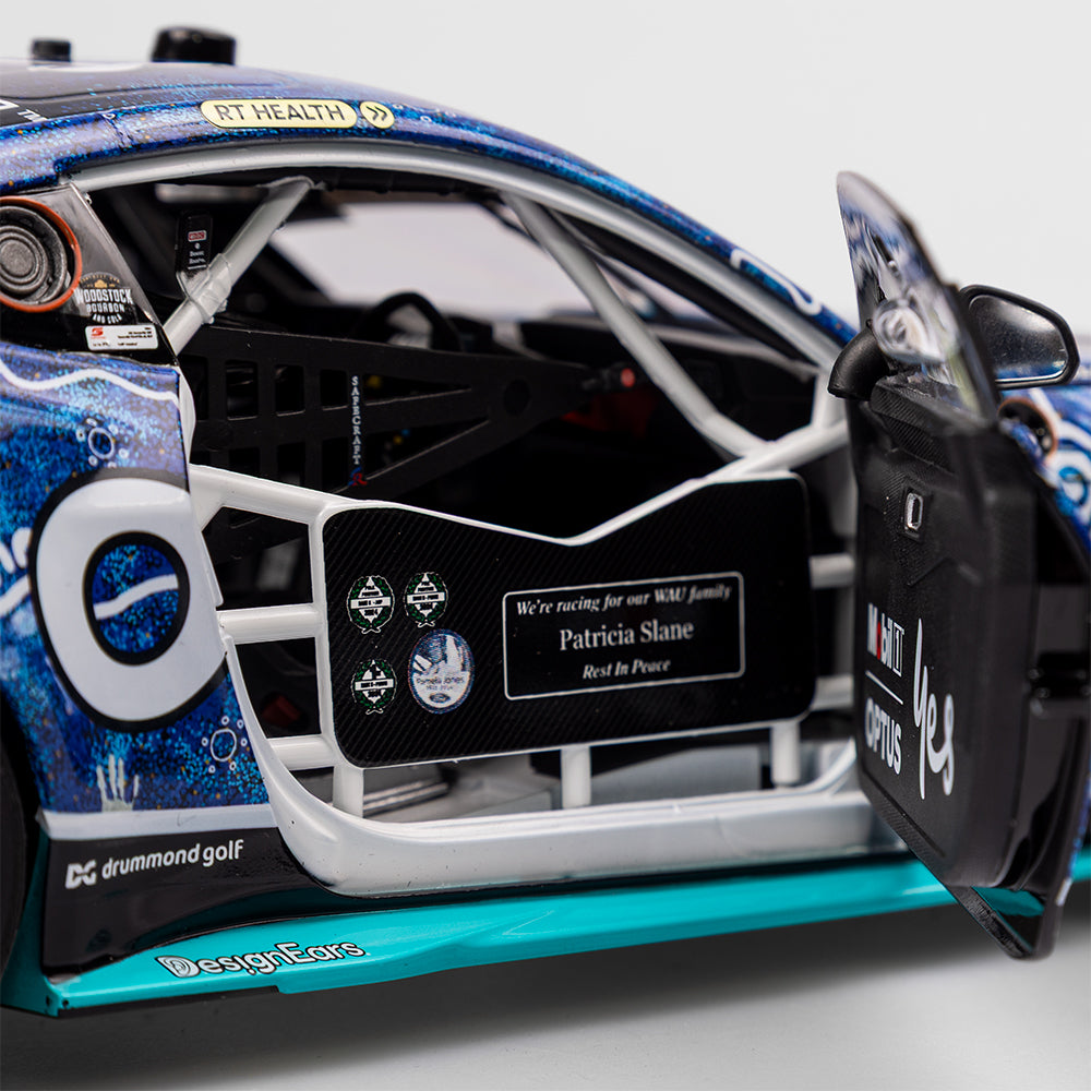 Authentic Collectables ACD18F24S 1/18 Mobil 1 Optus Racing No.25 Ford Mustang GT 2024 NTI Townsville 500 Indigenous Round Chaz Mostert