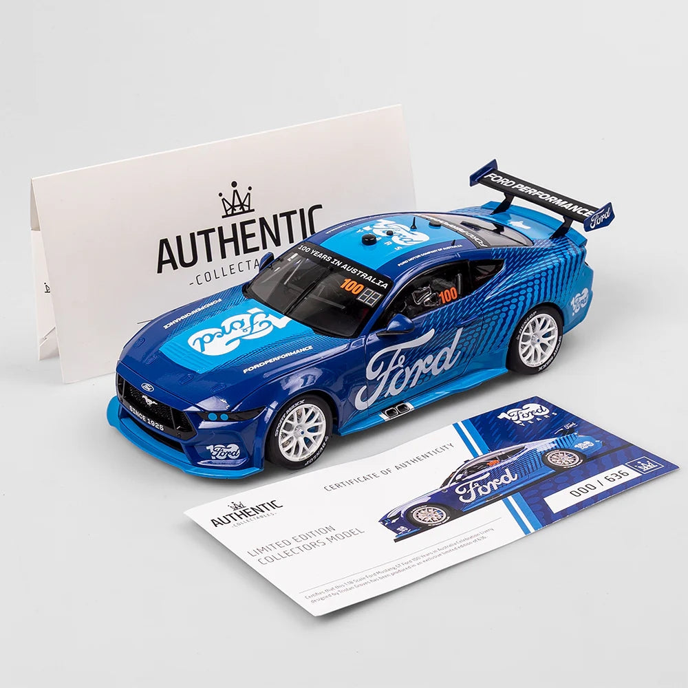 Authentic Collectables ACD18F25SE2 1/18 Ford Mustang GT No.100 Ford 100 Years in Australia (Special Edition)