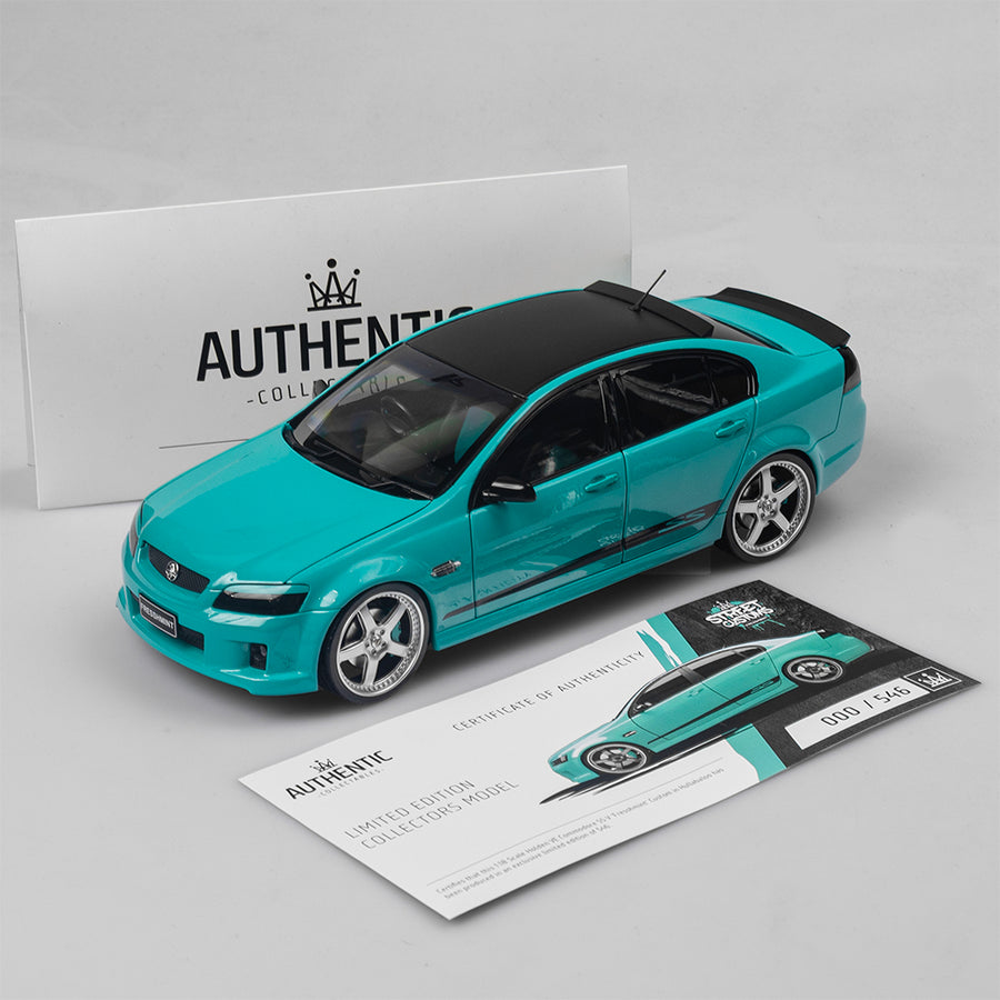 Authentic Collectables ACD18HVE1SB 1/18 Holden VE Commodore SS V - 'Fresshmint' Street Custom
