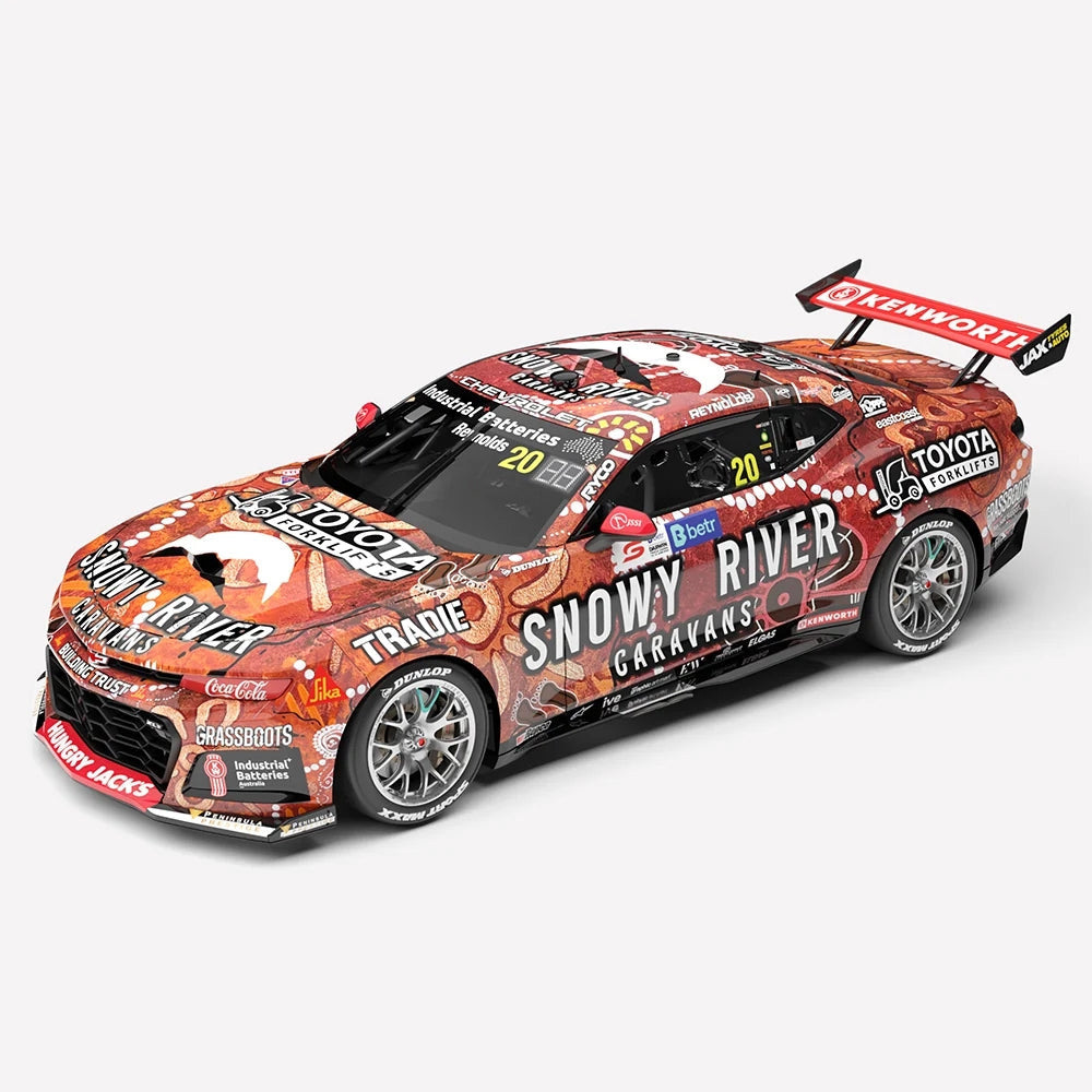 Authentic Collectables 1/43 Snowy River Racing No.20 Chevrolet Camaro ZL1 2026 Betr Darwin Triple Crown Indigenous Round