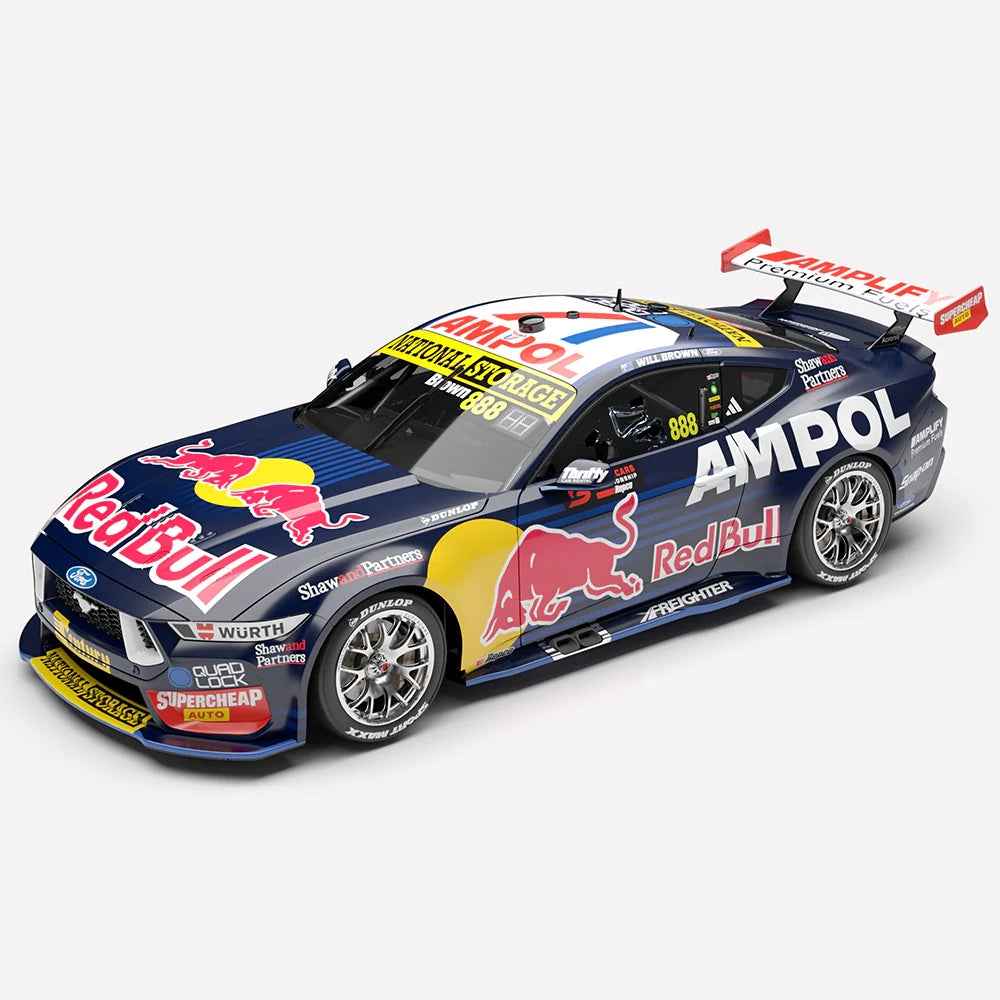 Authentic Collectables 1/43 Red Bull Ampol Racing No.888 Ford Mustang GT-2026 Melbourne SuperSprint Race 7 Pole Position