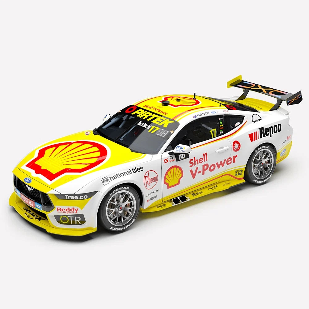 Authentic Collectables 1/43 Shell V-Power Racing Team No.17 Ford Mustang GT 2026 NTI Townsville 500 Race 22 Winner Brodie Kostecki