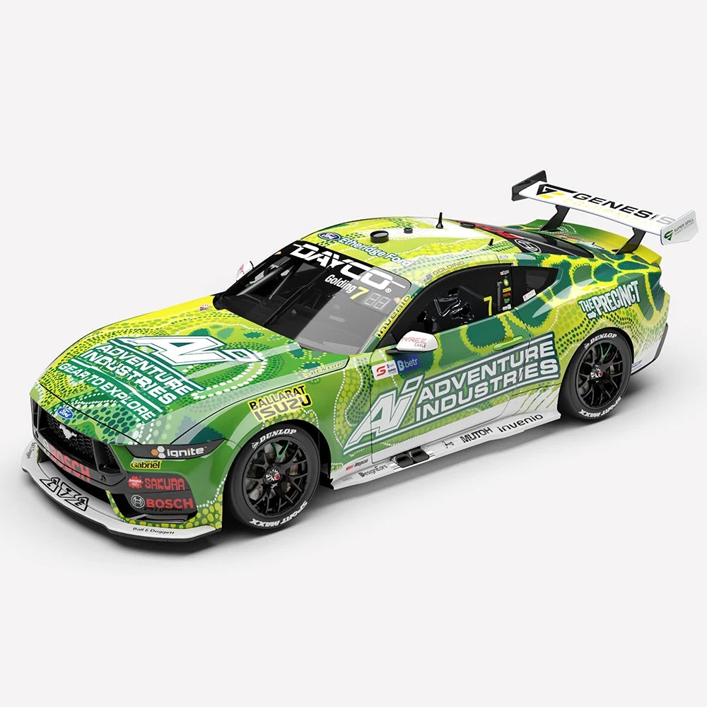 Authentic Collectables 1/43 Cooldrive Racing No.7 Adventure Industries Ford Mustang GT 2026 Betr Darwin Triple Crown Indigenous Round