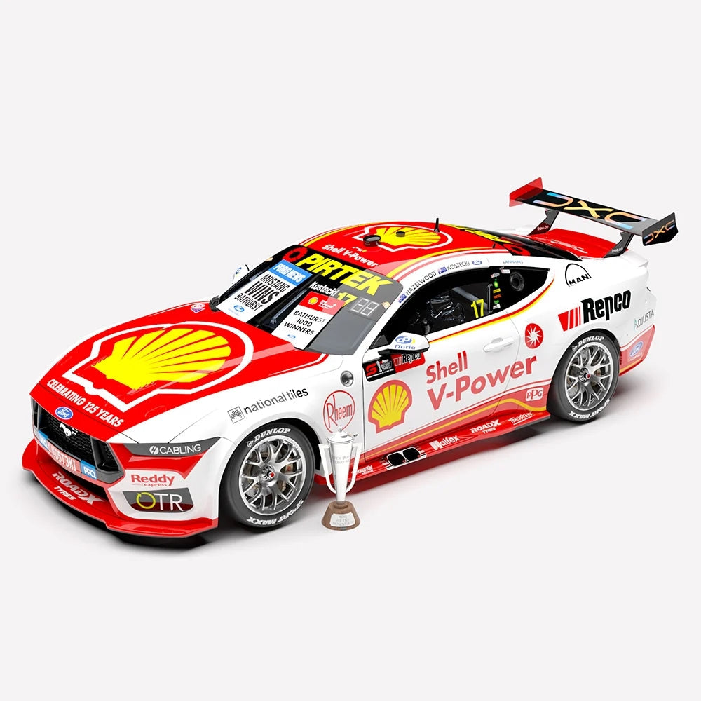 Authentic Collectables 1/12 Shell V-Power Racing Team No.17 Ford Mustang GT 2026 Repco Bathurst 1000 Winner Kostecki/Hazelwood