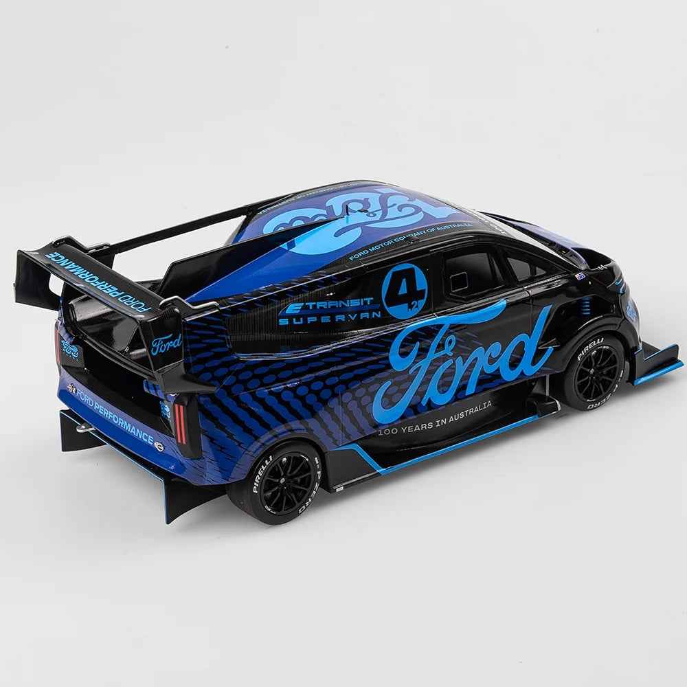 Authentic Collectables 1/18 Ford Performance E-Transit SuperVan 4.2 Ford 100 Years in Australia Special Edition
