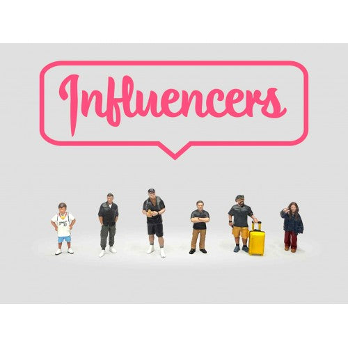 American Dioramas 1/64 Influencers Figure Set