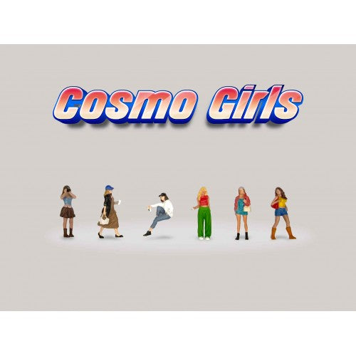 American Dioramas 1/64 Cosmo Girls Figure Set