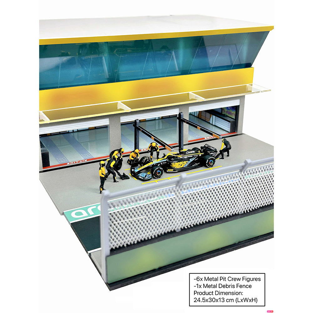 American Dioramas 1/64 GP Paddock Diorama Team Orange