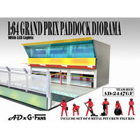 American Dioramas 1/64 GP Paddock Diorama Team Red