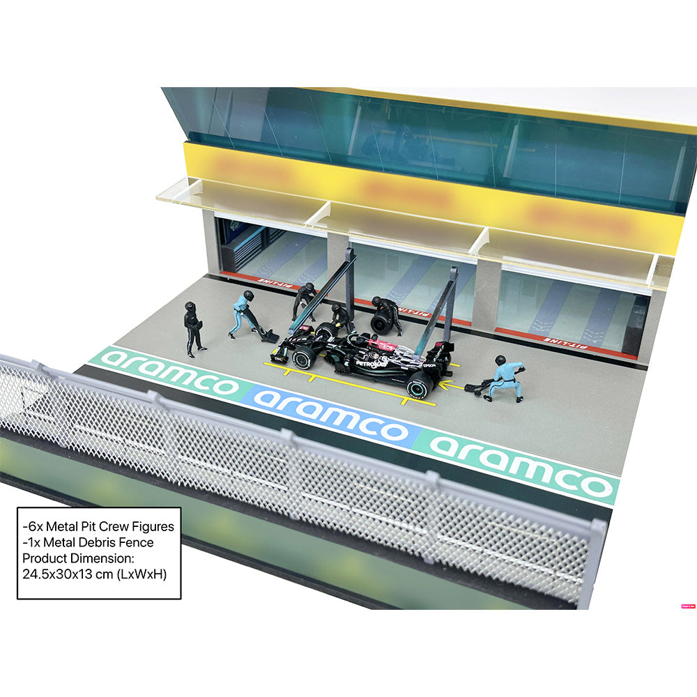 American Dioramas 1/64 GP Paddock Diorama Team Black