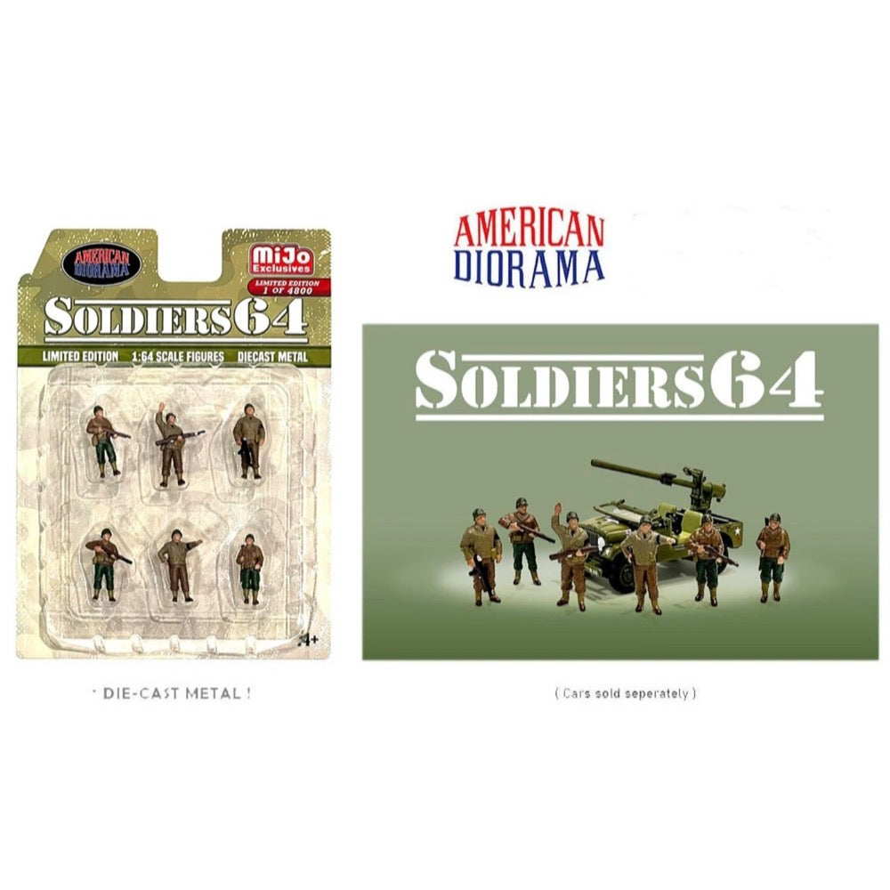 American Dioramas 1/64 Soldiers Figure Set