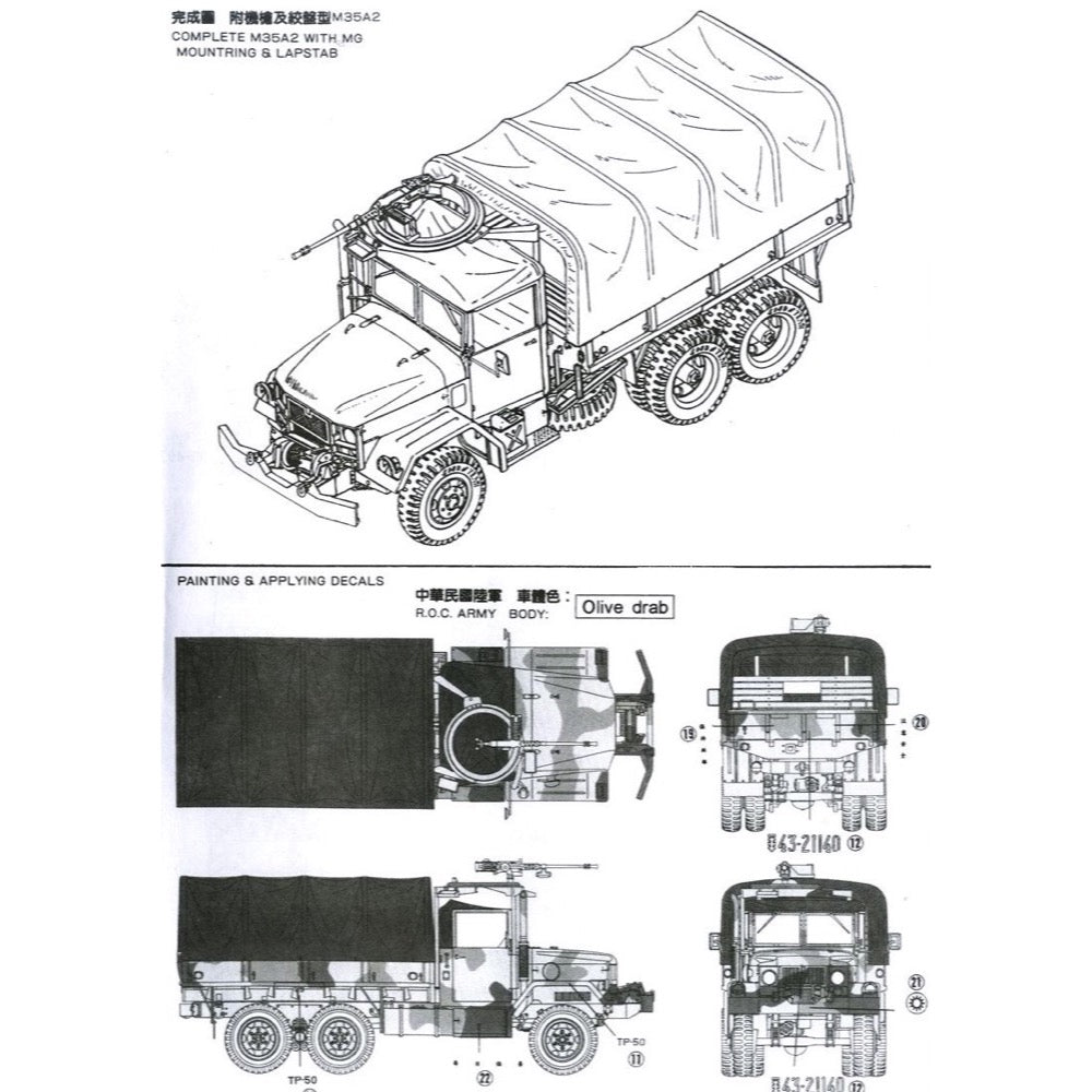 AFV 35004 1/35 M35A2 2 1/2T Cargo Tank