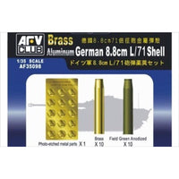 AFV 35098 1/35 German 8.8cm L/71 Shell Case (Brass)